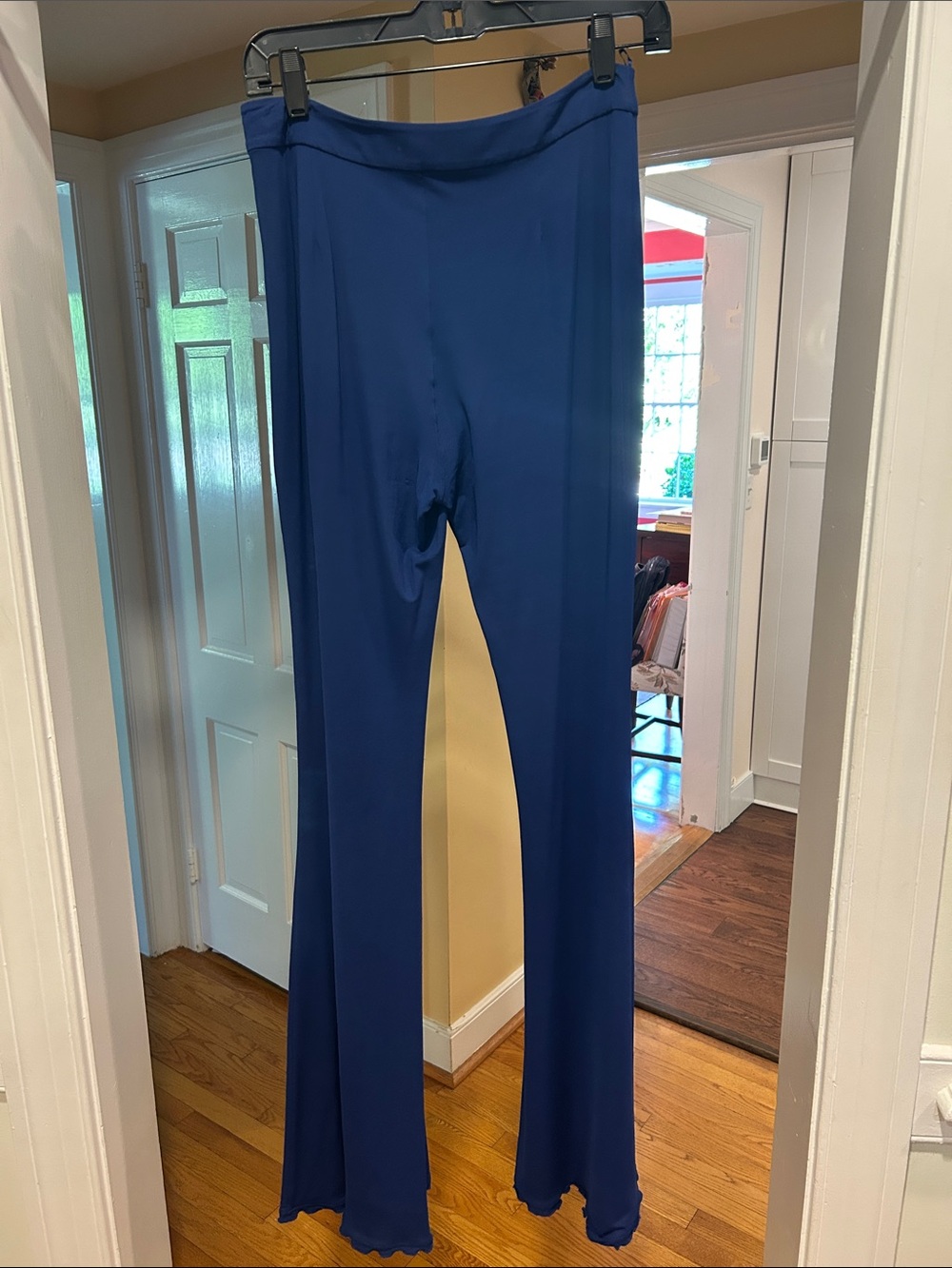 Stella McCartney Deep Blue Flared Pants - Picture 4 of 10